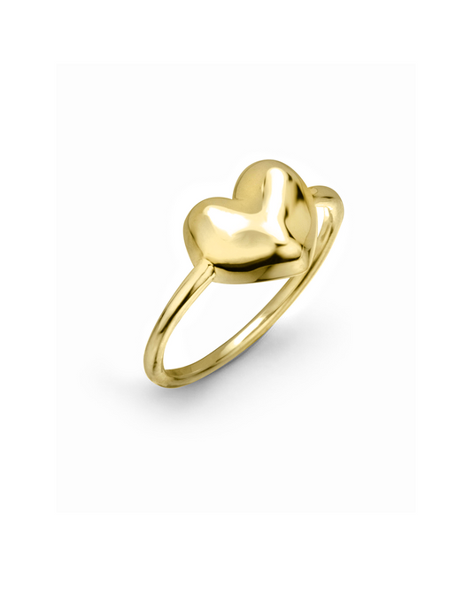 10K Gold Baby Heart Ring