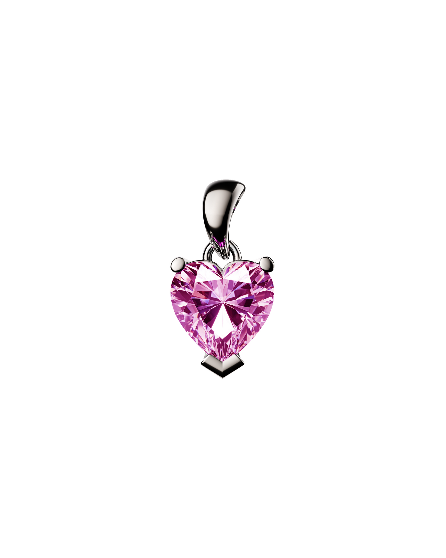Heart Gem Charm