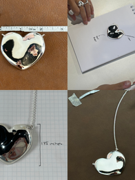 XL HEART NECKLACE