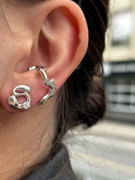 Say My Name Earring with Gem