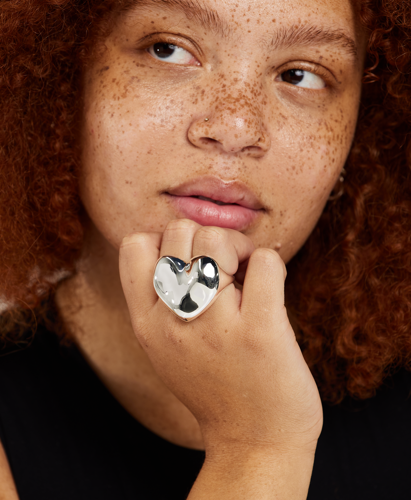XL Heart Ring