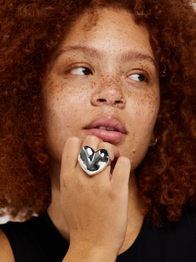 XL Heart Ring
