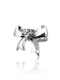 Bow Ring with Gem
