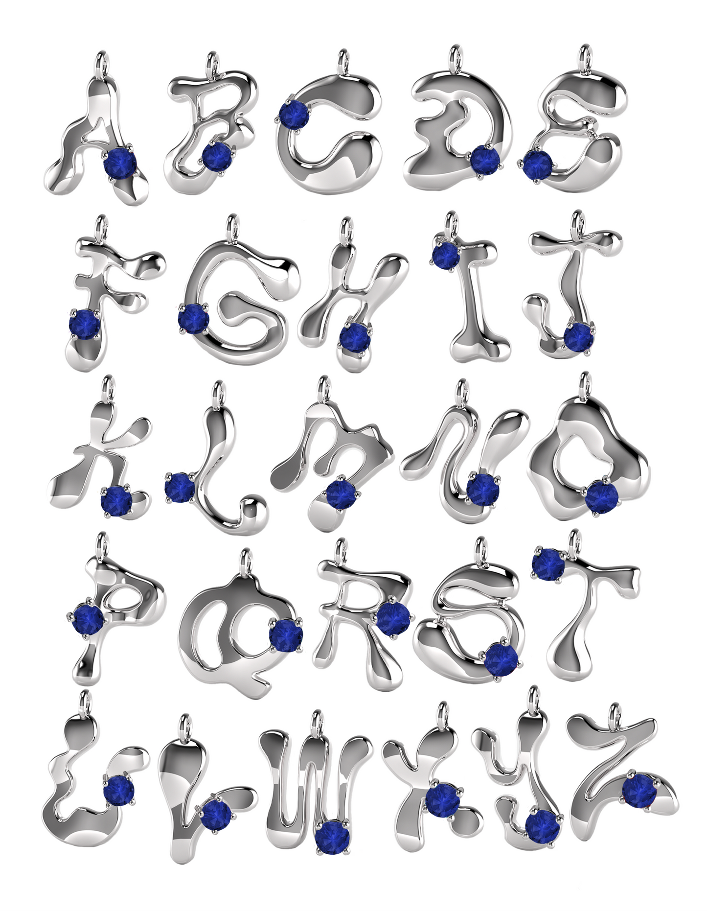 Blue Sapphire Necklace