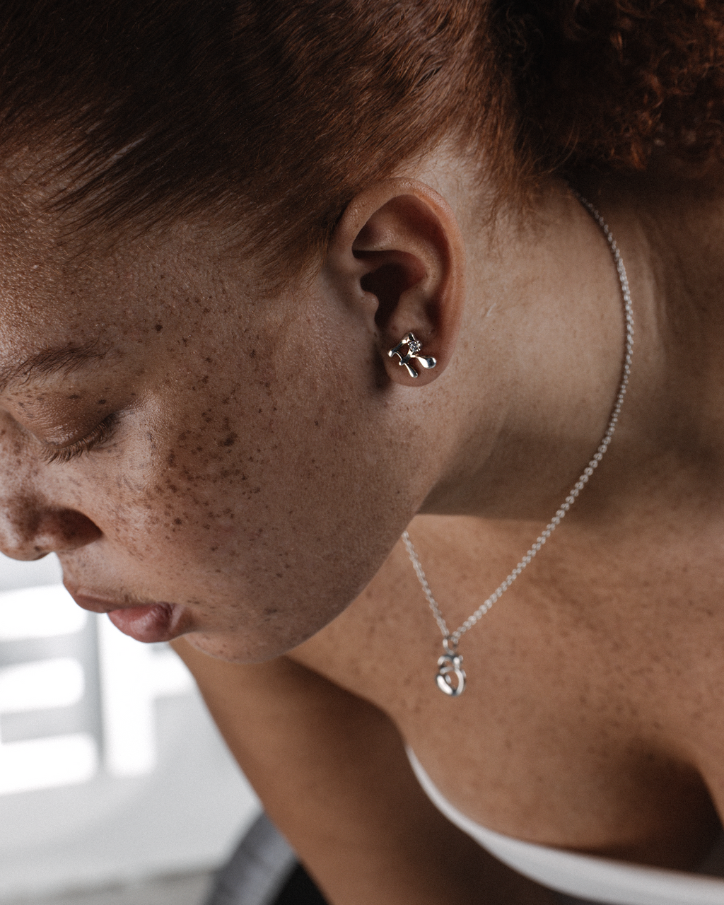 Letter Earring