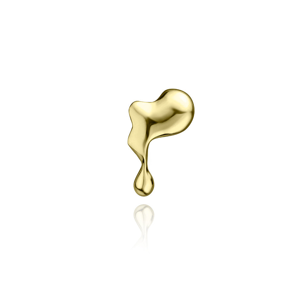 Gold Drip Earring