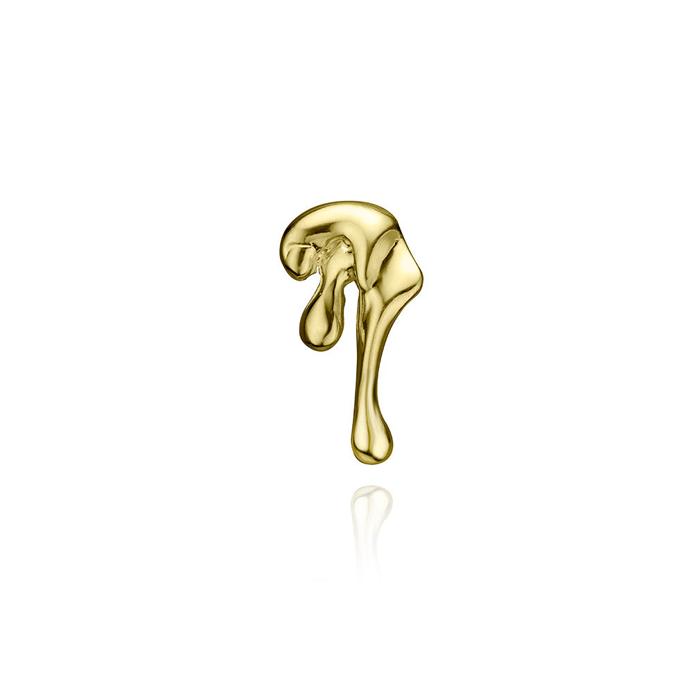 Gold Goop Earring