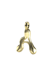 10K Gold Say My Name Pendant "A-Z"