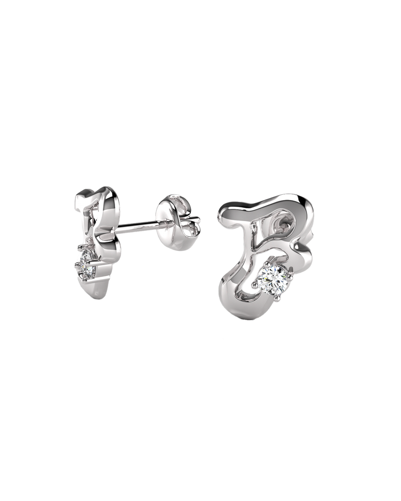 Say My Name Earring with Gem