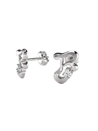 Say My Name Earring with Gem