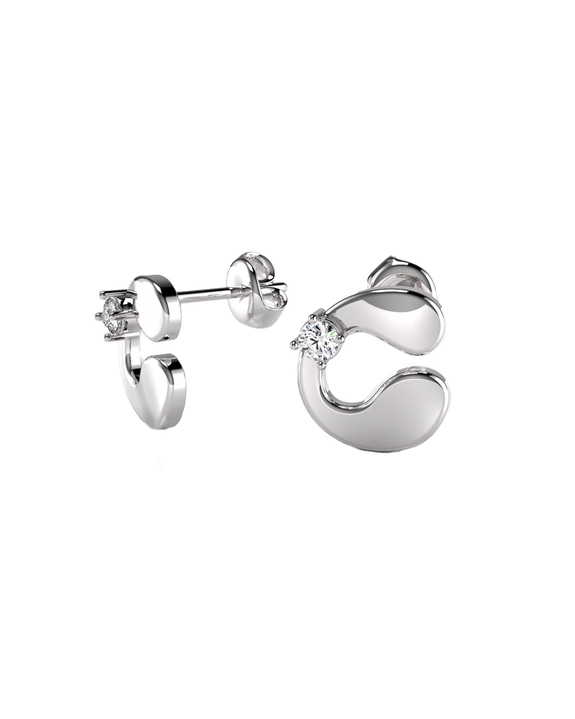 Say My Name Earring with Gem