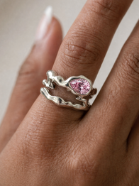 Gen 5 Pink Teardrop Tech Ring Cover