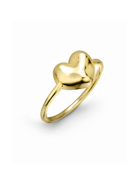 10K Gold Baby Heart Ring