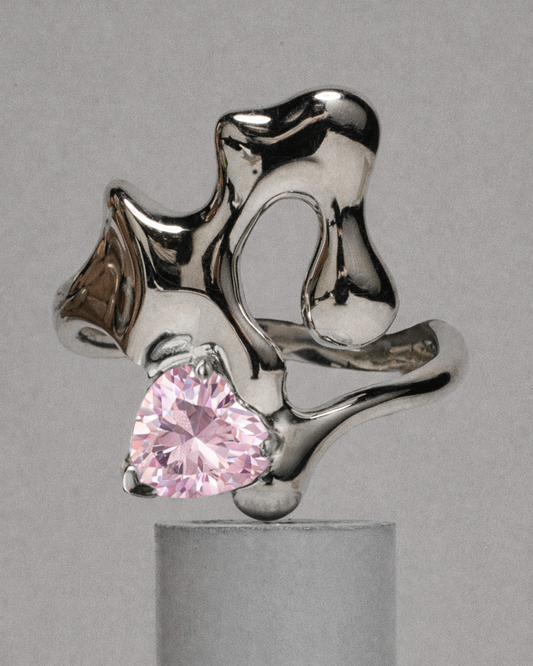 Pink Tourmaline Ring