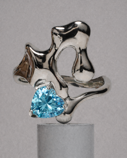Blue Topaz Ring