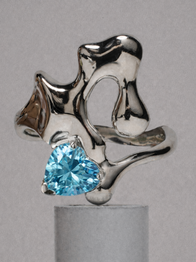 Blue Topaz Ring
