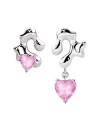 Heart in Question Earrings