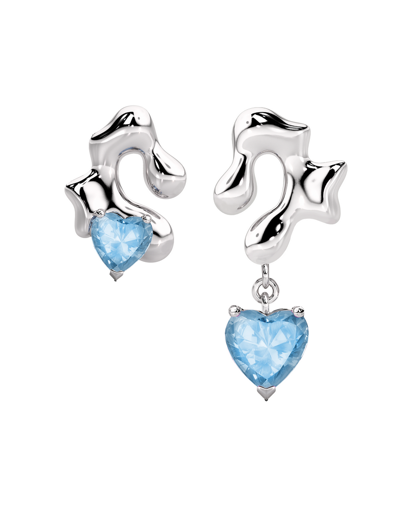 Heart in Question Earrings