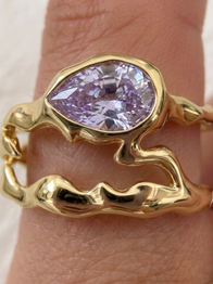 Gen 5 Lilac Teardrop GV Tech Ring Cover