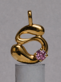 Tourmaline Necklace / 18K Gold Vermeil