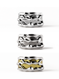 Elixir Tech Ring Cover / 925 Sterling Silver