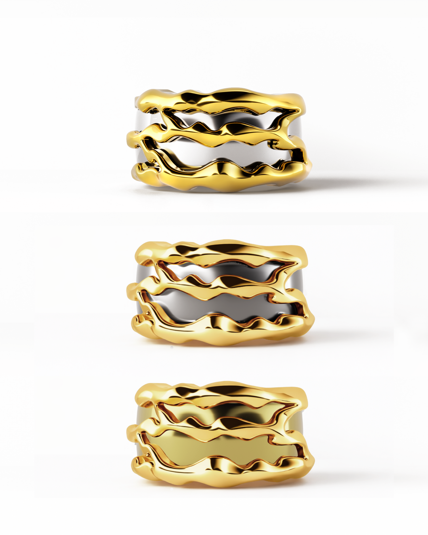 Elixir Tech Ring Cover / 18K Gold Vermeil