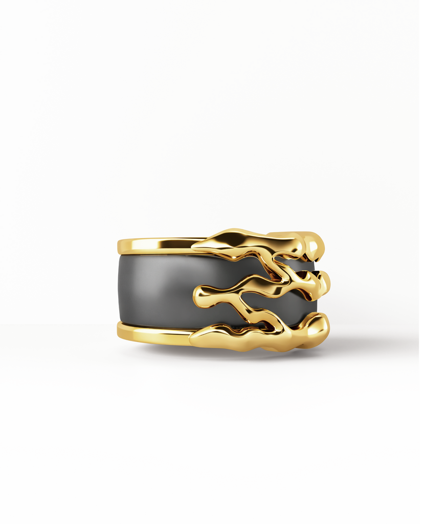 Elixir Tech Ring Cover / 18K Gold Vermeil