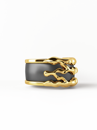 Elixir Tech Ring Cover / 18K Gold Vermeil
