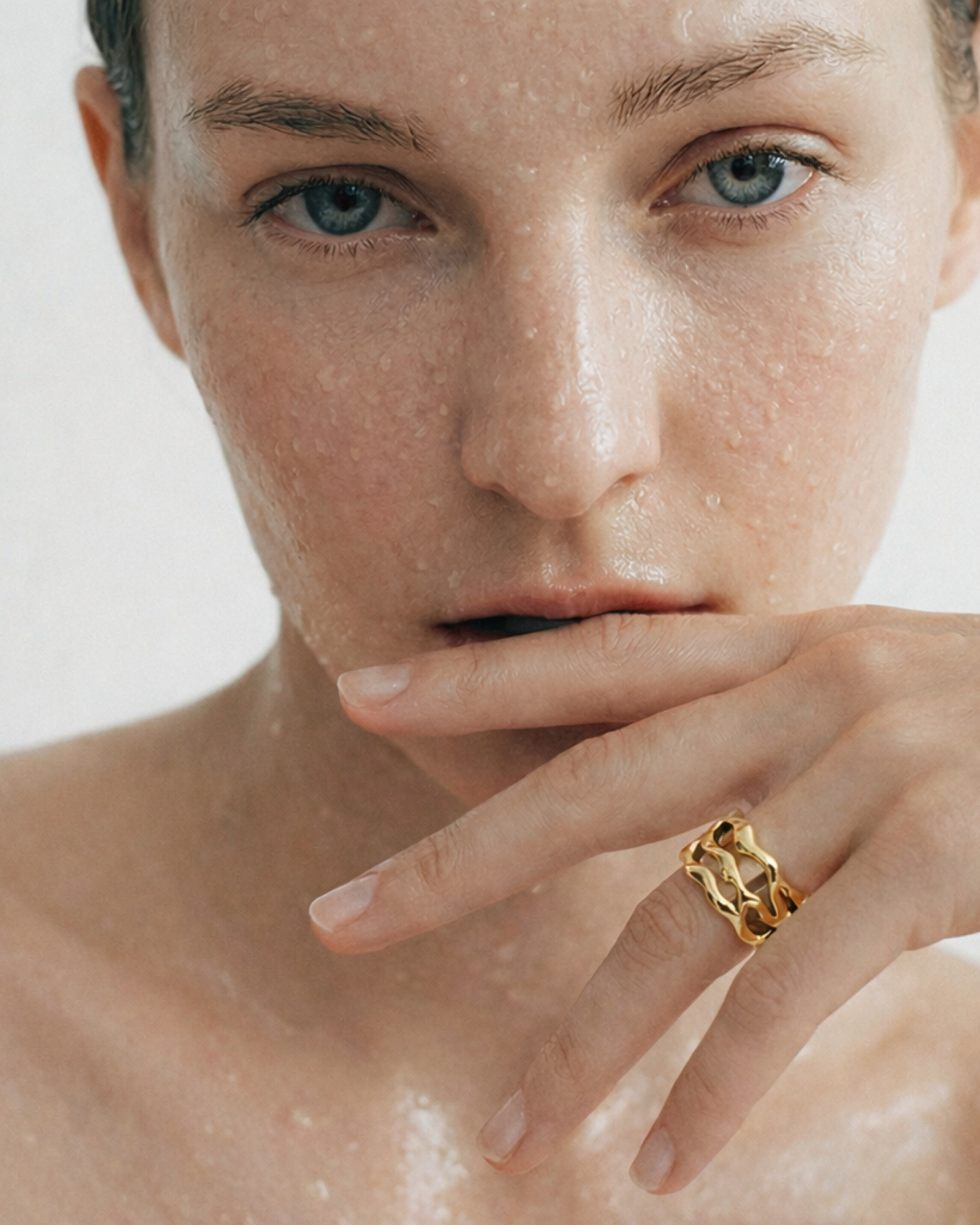 Elixir Tech Ring Cover / 18K Gold Vermeil