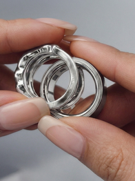 Elixir Tech Ring Cover / 925 Sterling Silver