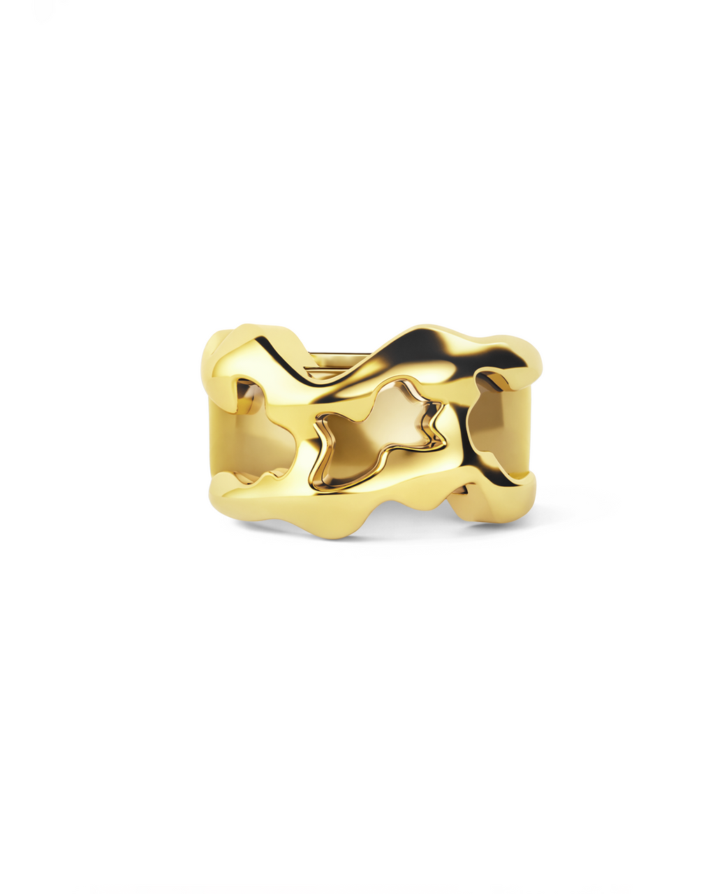 14K Flow Tech Ring Cover