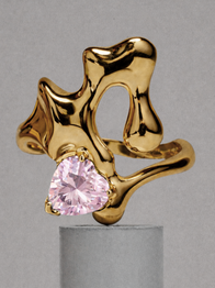 Tourmaline Ring / 18k Gold Vermeil