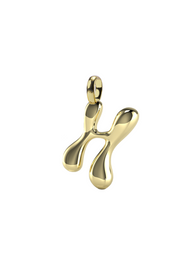 10K Gold Say My Name Pendant "A-Z"