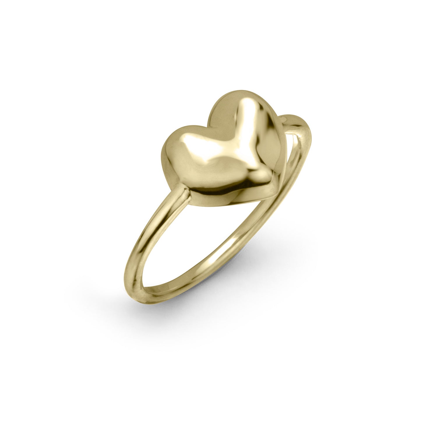 Gold Baby Heart Ring