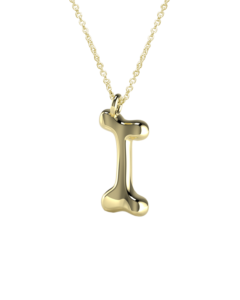 10K Gold Say My Name Necklace "A-Z"