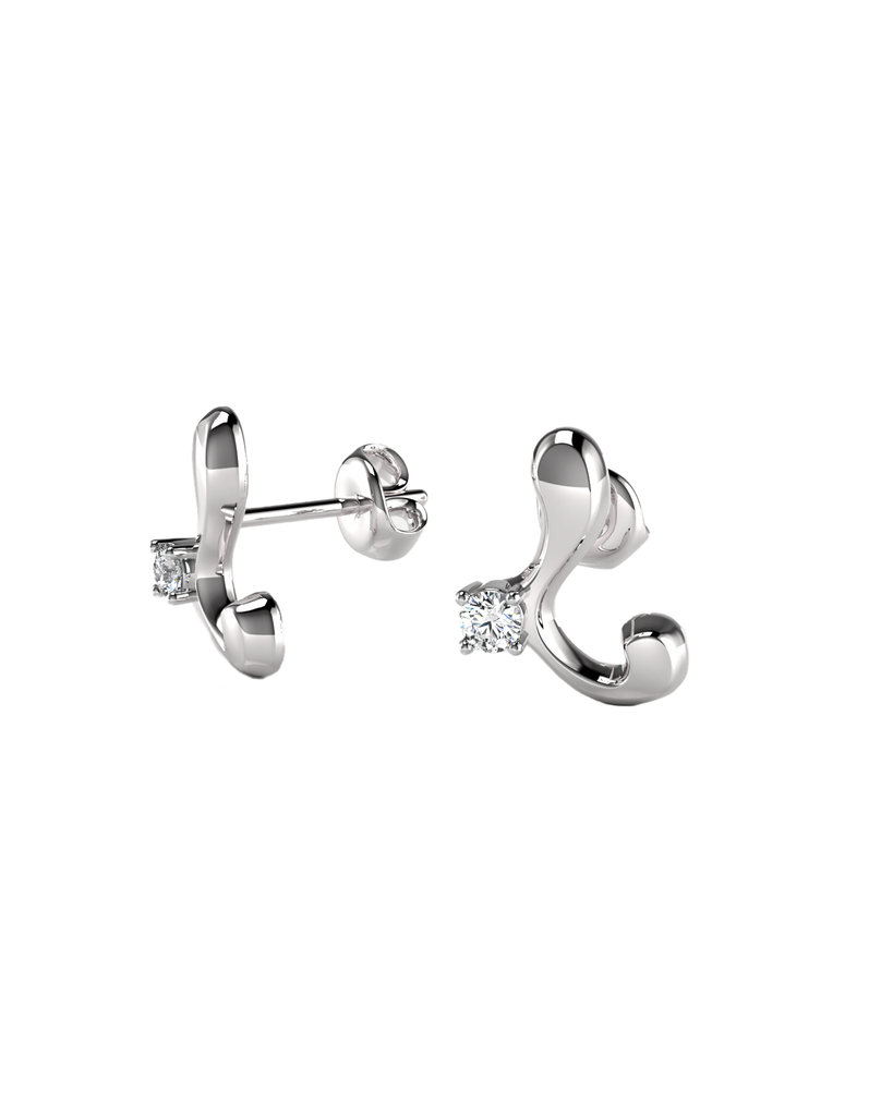 Say My Name Earring with Gem