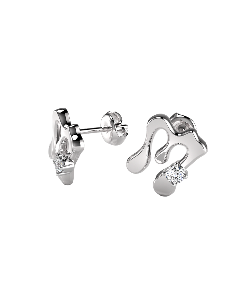 Say My Name Earring with Gem