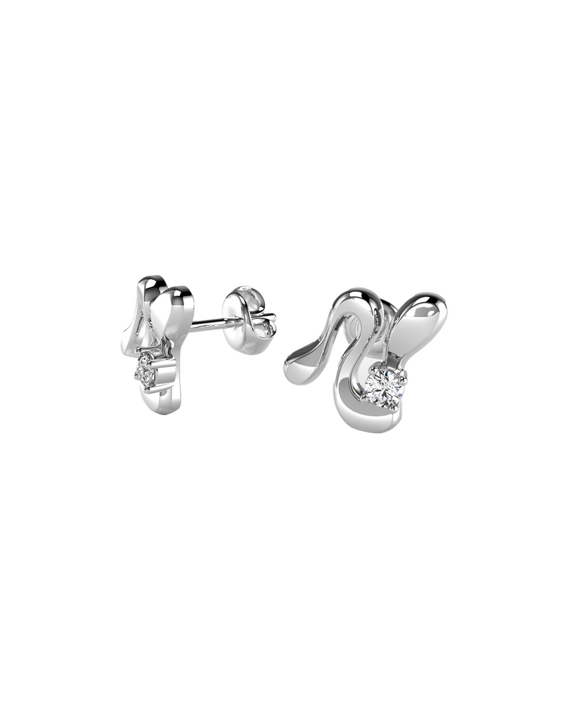 Say My Name Earring with Gem