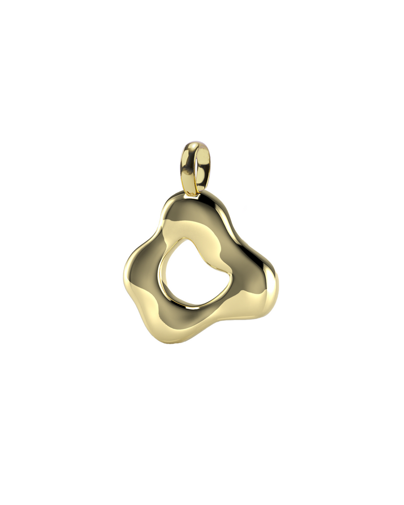 10K Gold Say My Name Pendant "A-Z"