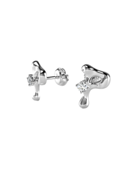 Say My Name Earring with Gem