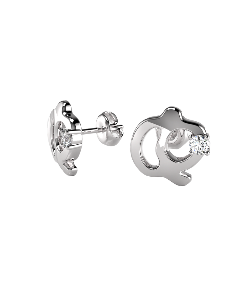 Say My Name Earring with Gem