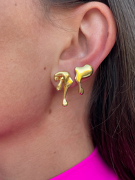 10K GOLD DRIP STACK
