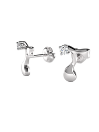 Say My Name Earring with Gem