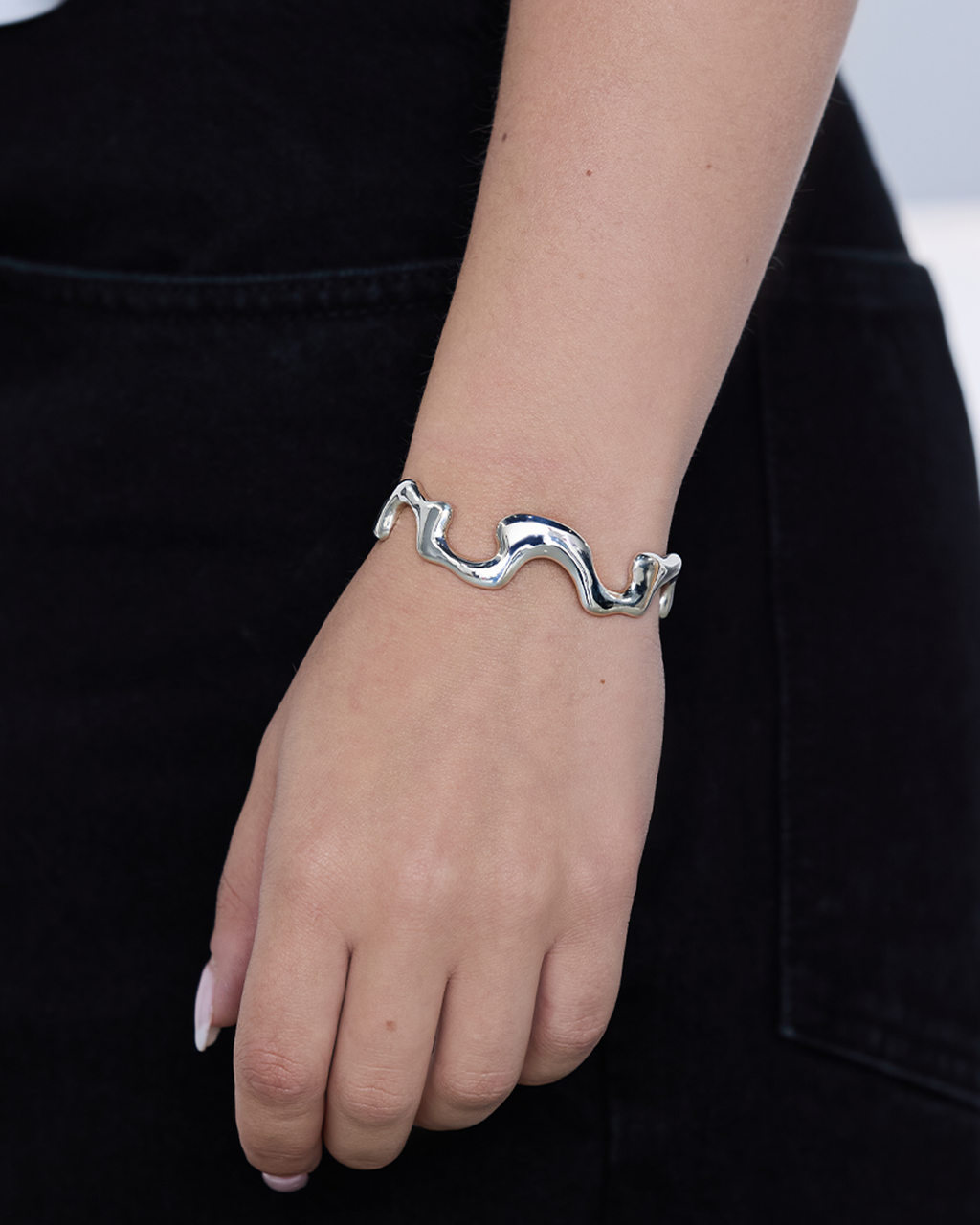 Thick Drip Bangle