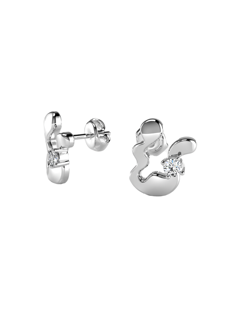 Say My Name Earring with Gem