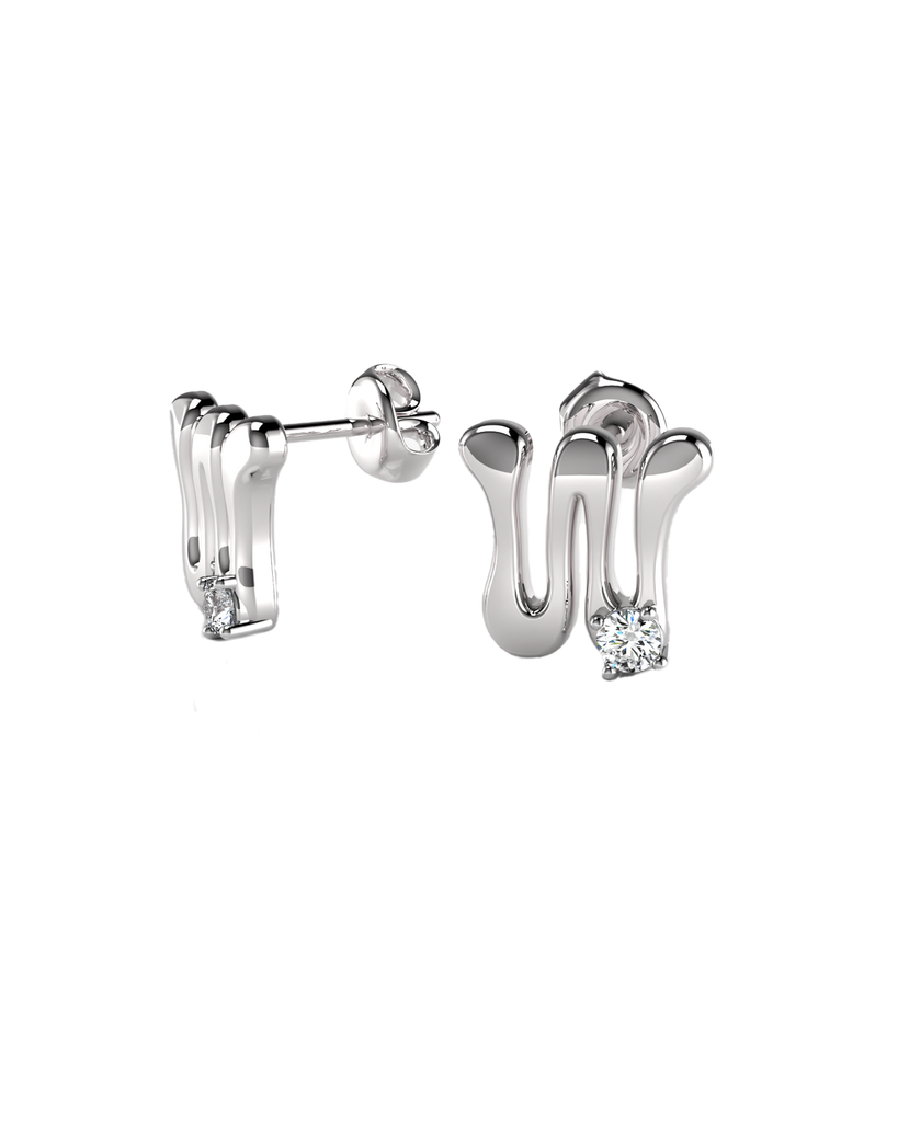 Say My Name Earring with Gem
