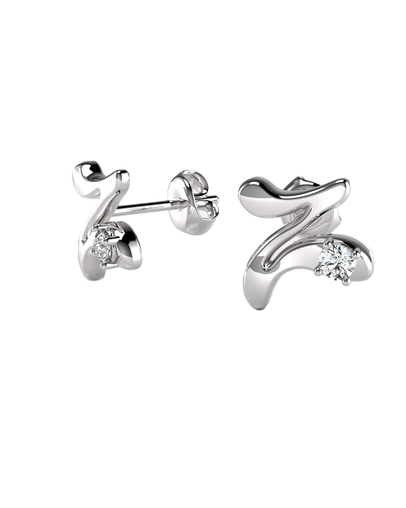Say My Name Earring with Gem