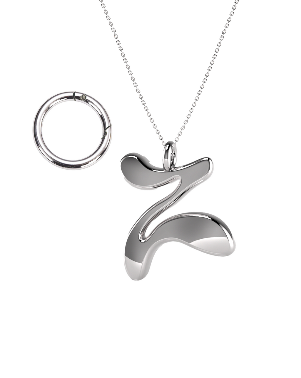 XL LETTER NECKLACE