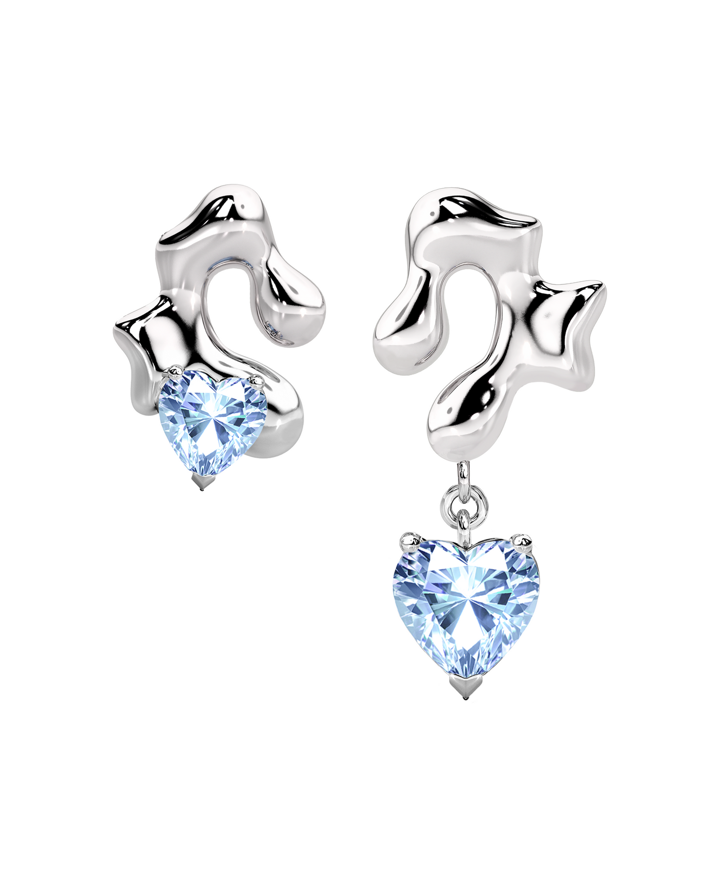 Heart in Question Earrings