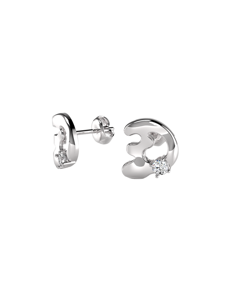 Say My Name Earring with Gem